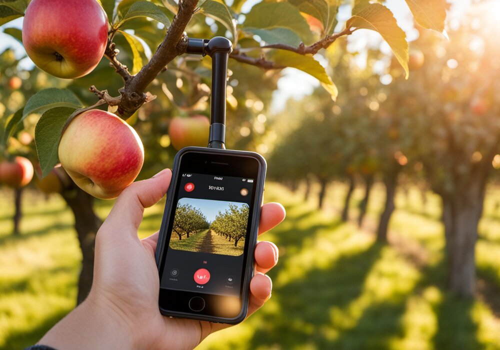 DA meter being used on apple with SmartBin integration